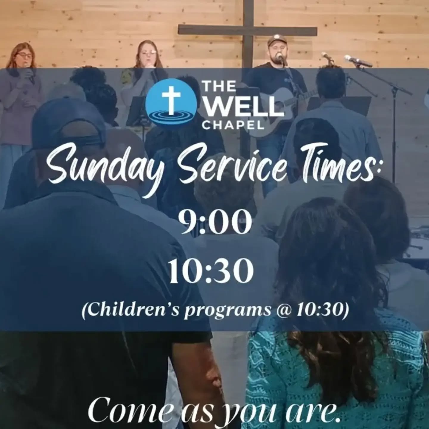 Fall is in the air and we are back to two indoor services this Sunday. We will see you at 9:00 or 10:30 (children's program is available at the 10:30 service)