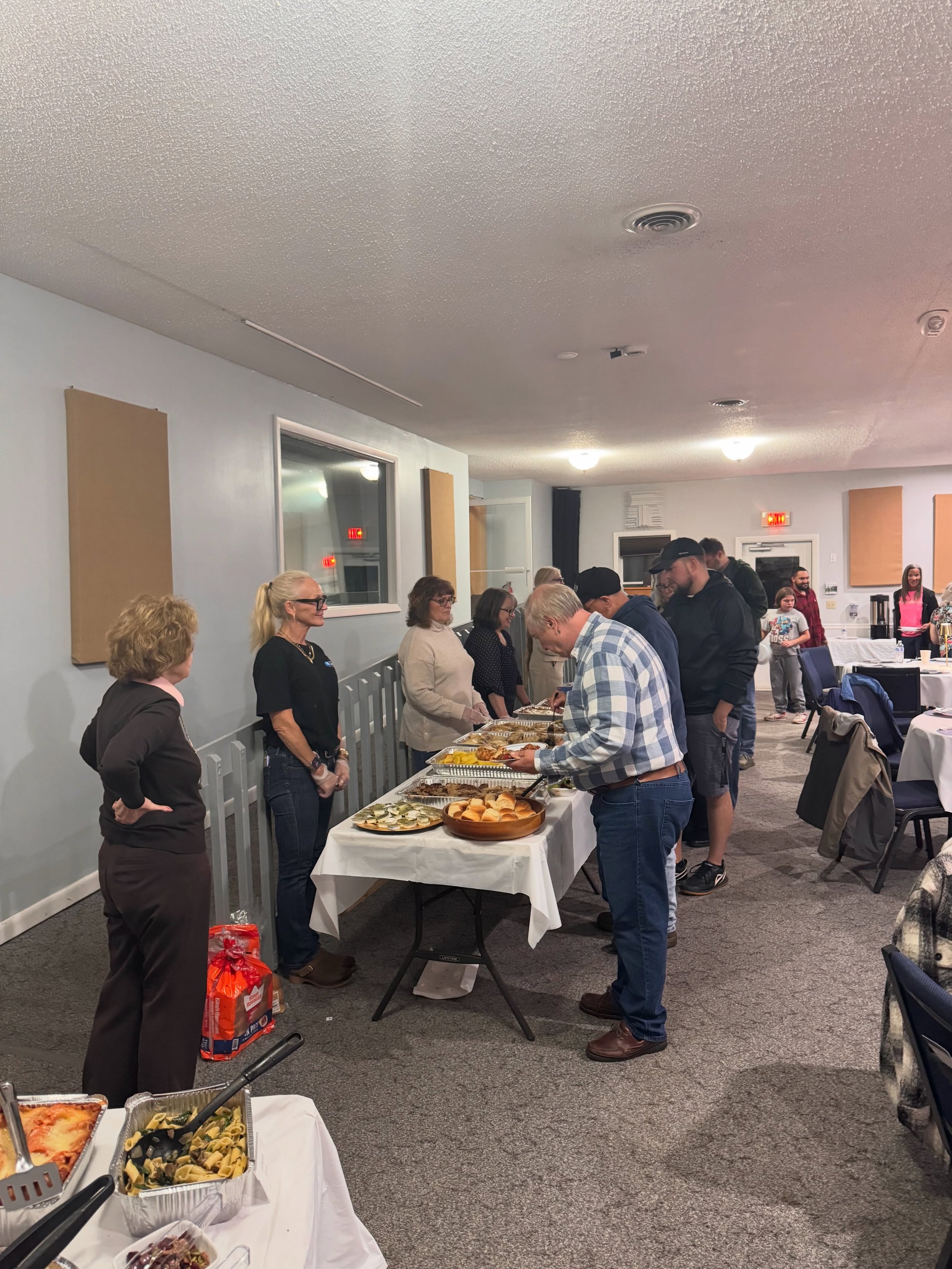 Yesterday we had our Volunteer Appreciation Dinner!

We are so blessed for these souls who serve in our church. Thank you, volunteers!