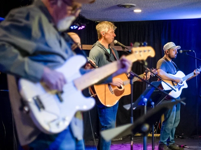 Modern church worship at The Well Chapel in southeastern Connecticut