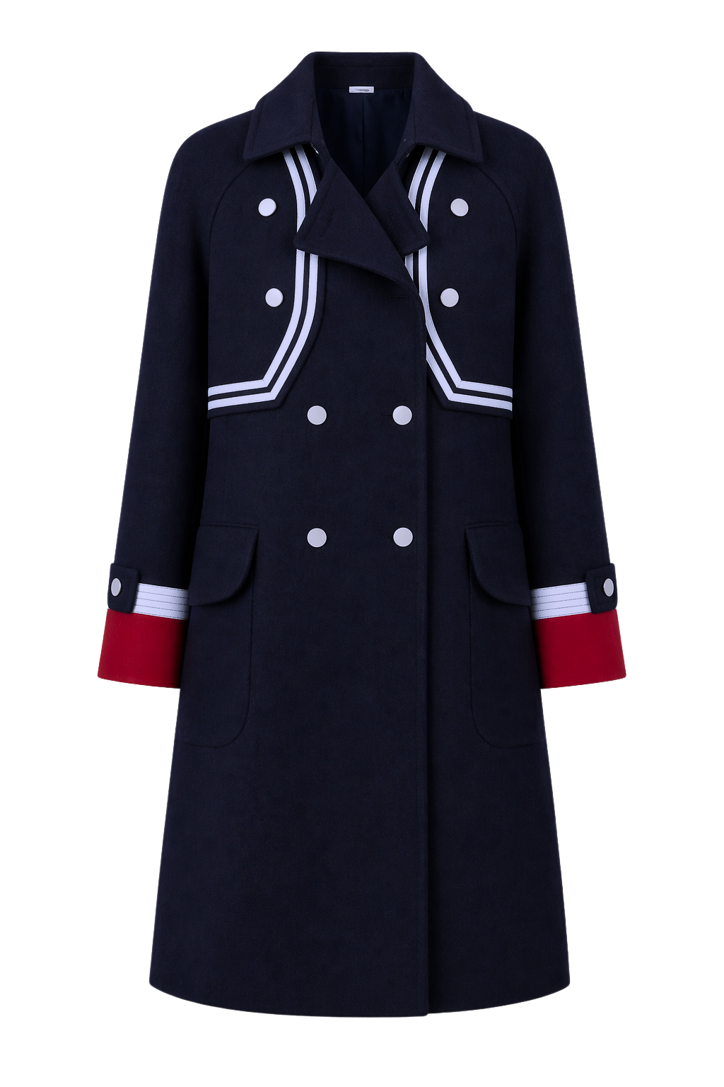 Women's captain trench coat
