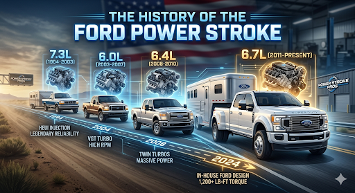 History of the Ford Power Stroke: Generations at a Glance