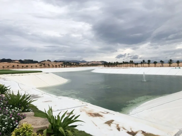Dự án Golf Long Thanh Cam Ranh - 200.000m2 HDPE + 22.000m2 Bunker Mat