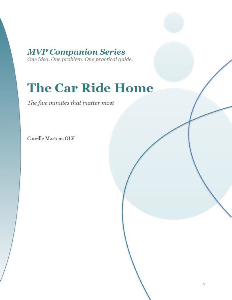 01 The Car Ride Home - MVP Companion Series - A gift from Next Peak Living