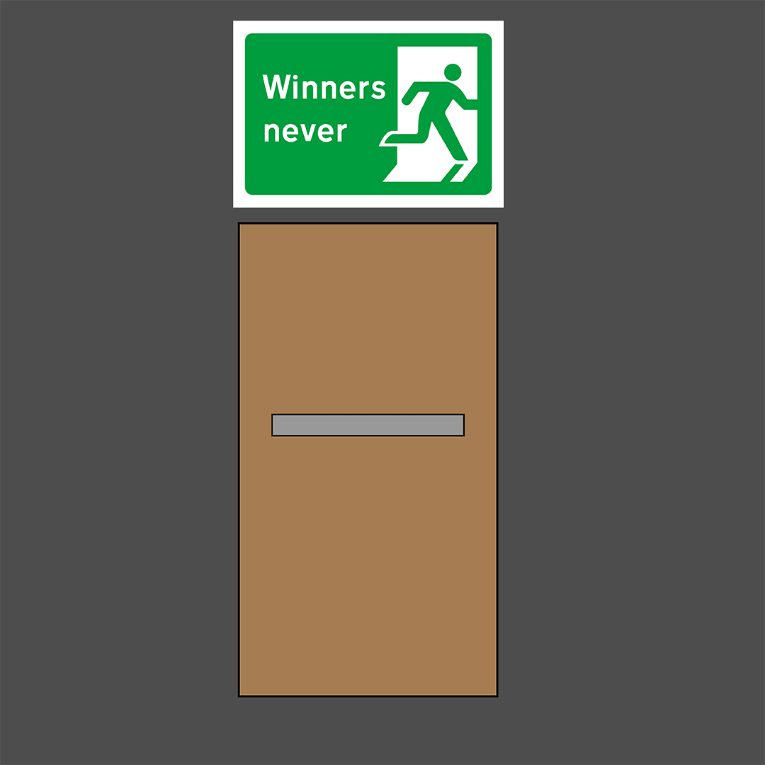 GIF 5 - Winners never quit. Quitters never win..gif