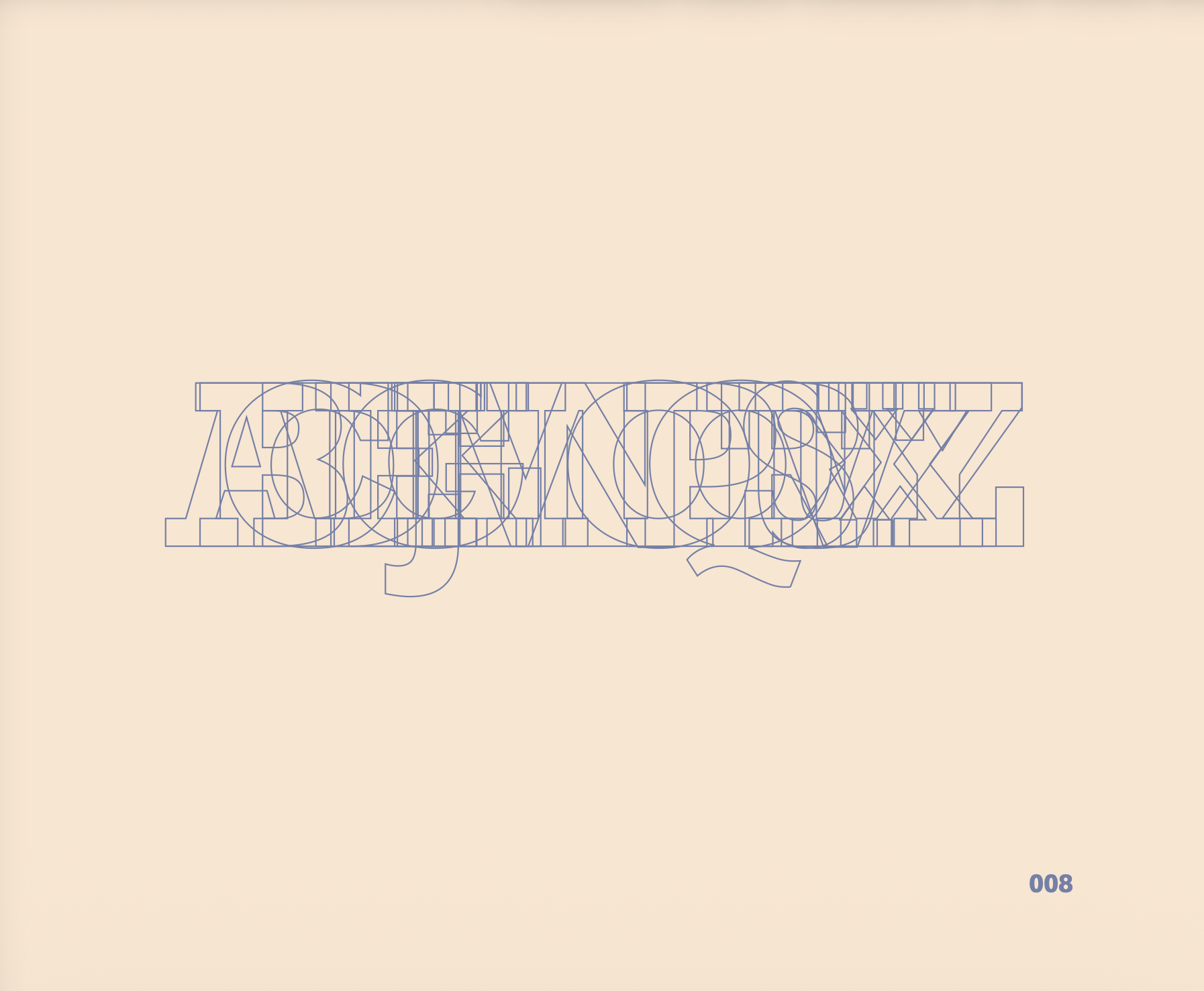 Page 8: Rockwell Nova typeface specimen book