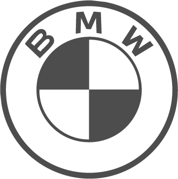 BMW logo with a circular design and the letters B, M, W around it.