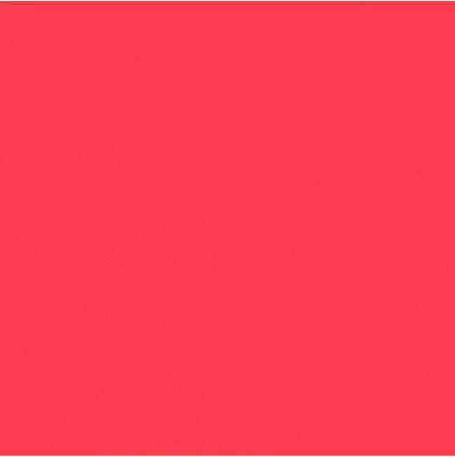 A plain red background with no distinct objects or patterns.