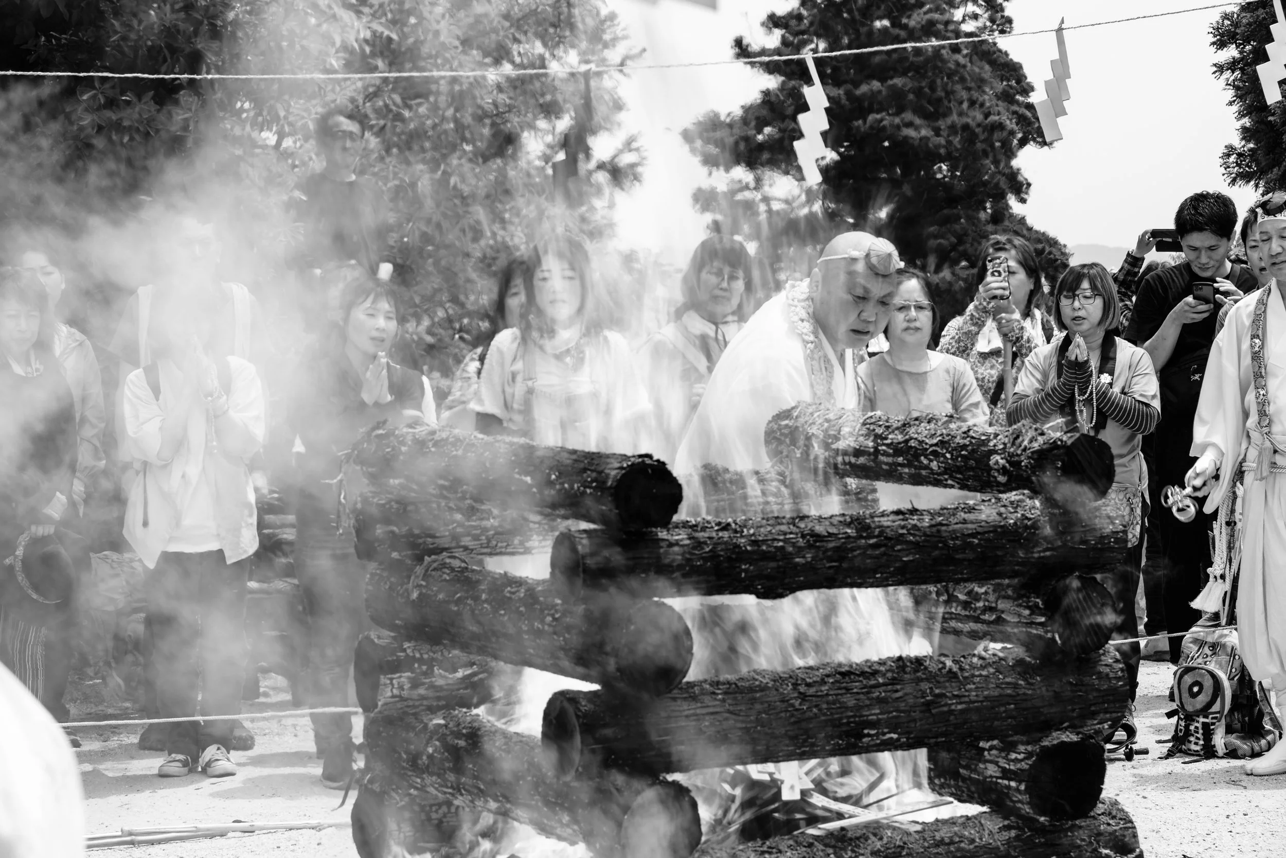 The Monks of Mt. Misen