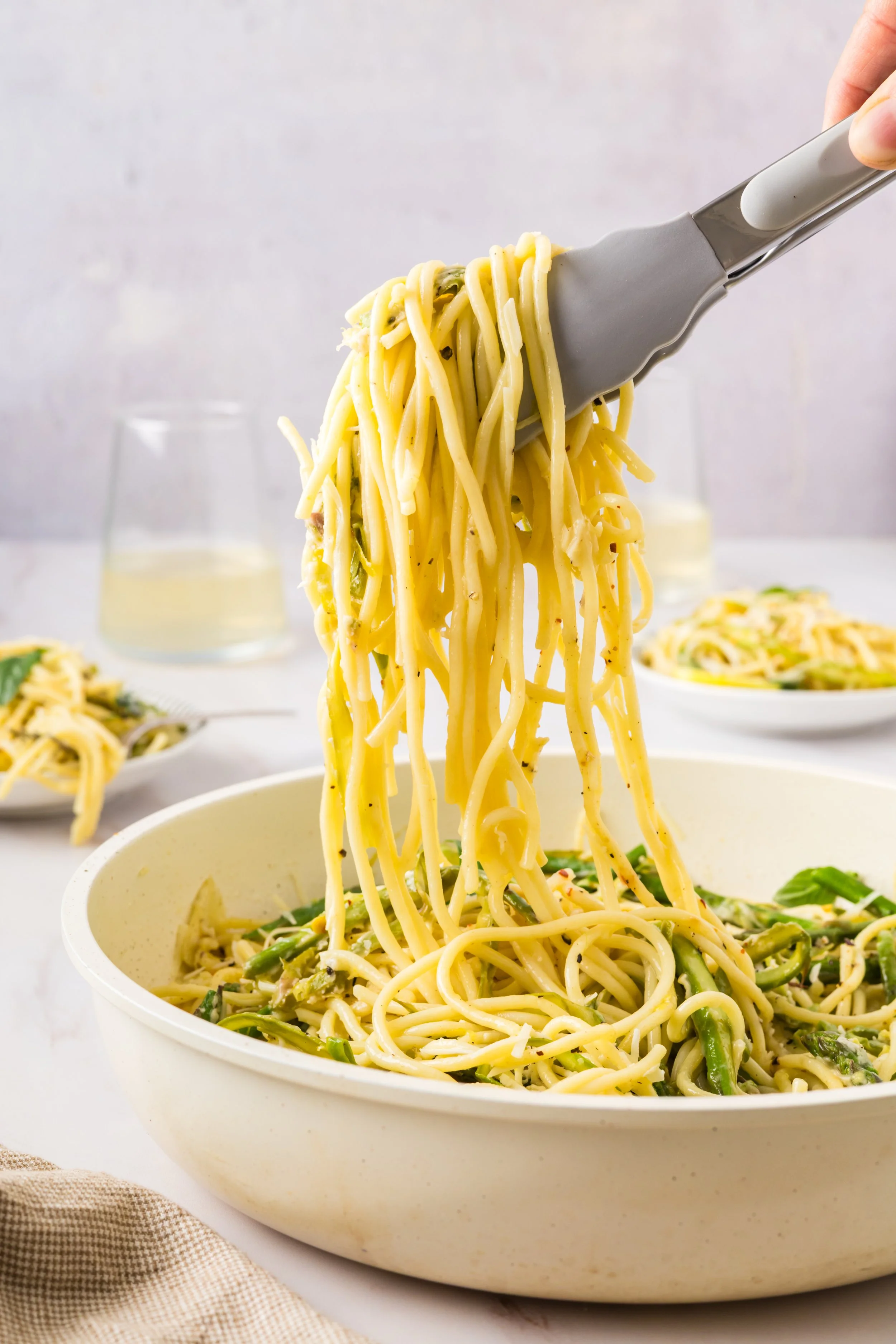 Lemon & Asparagus Pasta