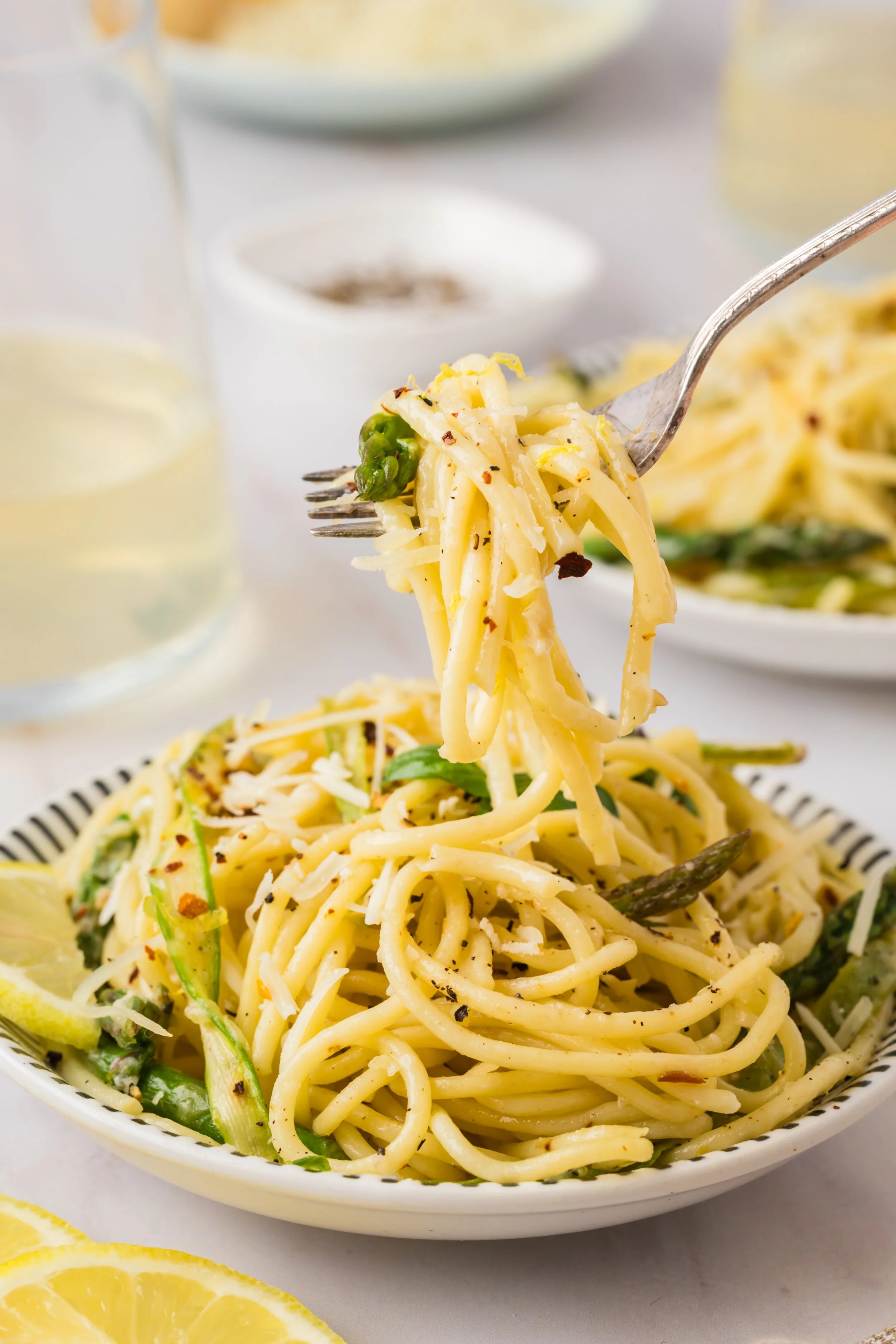Lemon & Asparagus Pasta