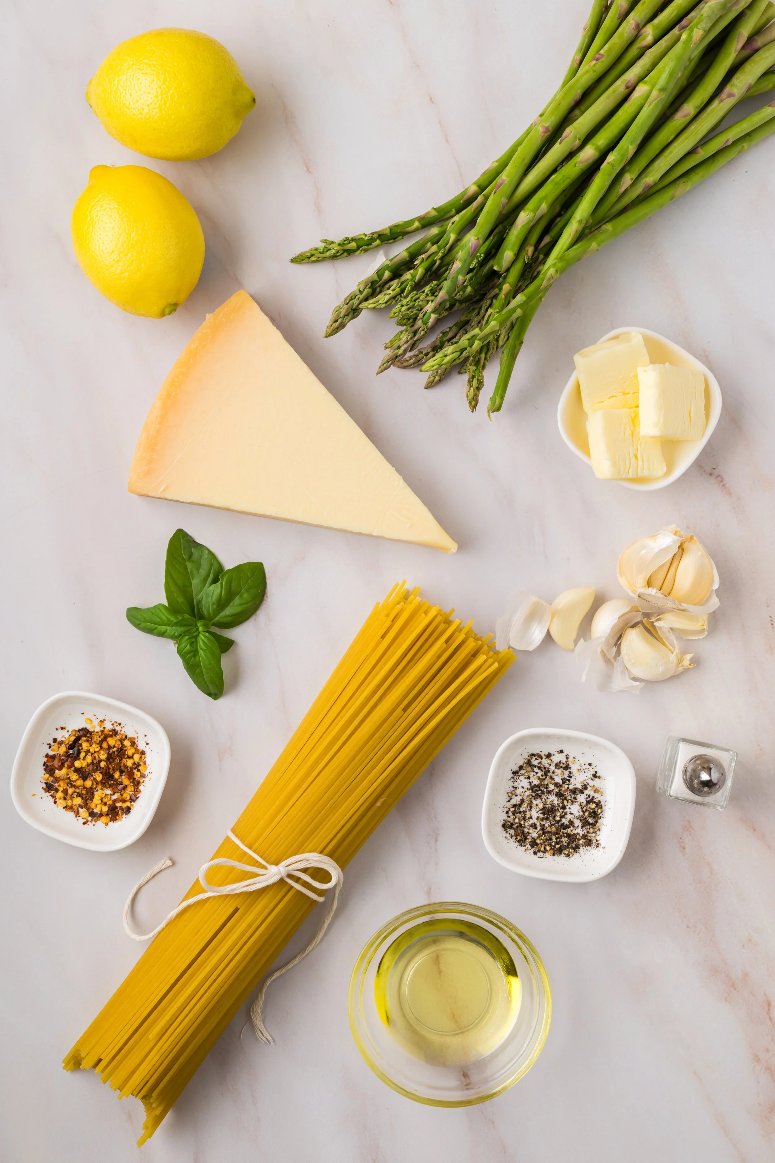 Lemon & Asparagus Pasta