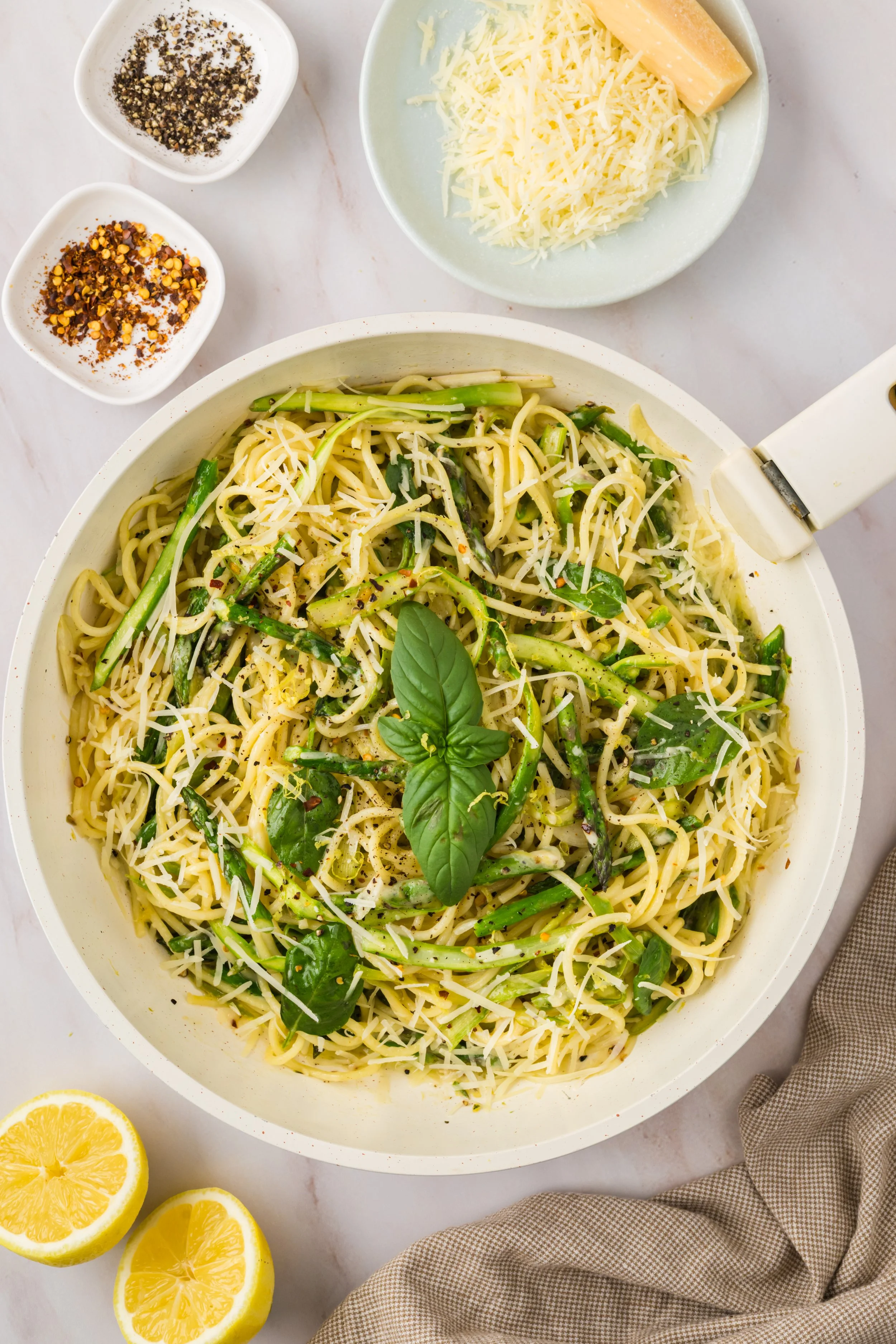 Lemon & Asparagus Pasta