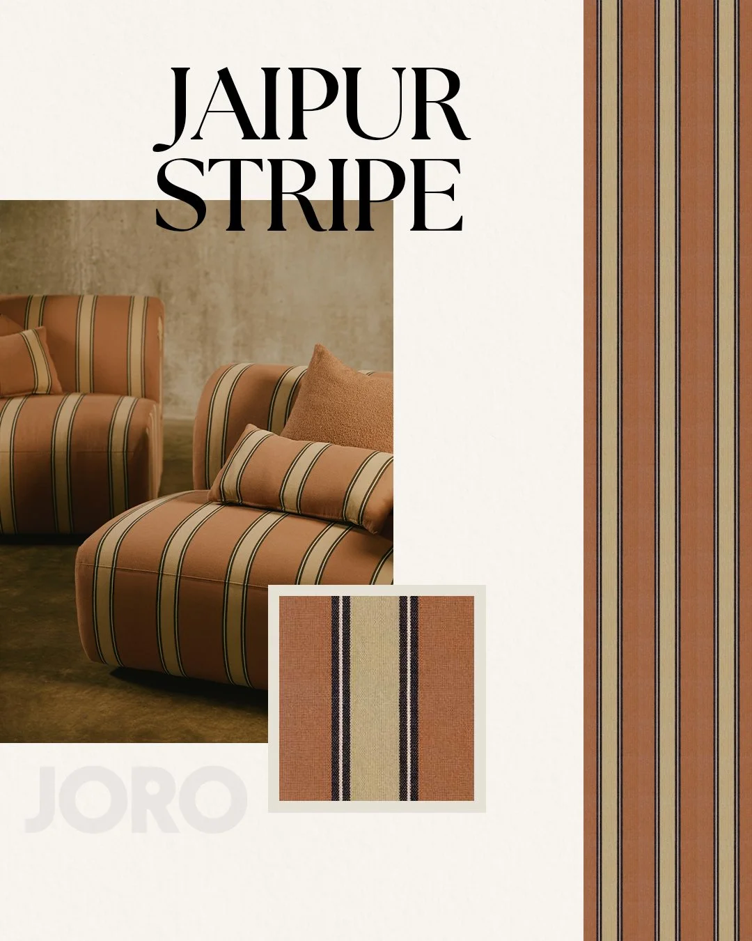 Jaipur Stripes | @joro.home

#9091 #interiordesigning #interiordesing #homedecor #homedesıgn #designdetails #colourandtexture #interiorinspriation #interiorfabrics