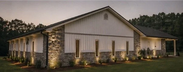 Sideview of Main Building