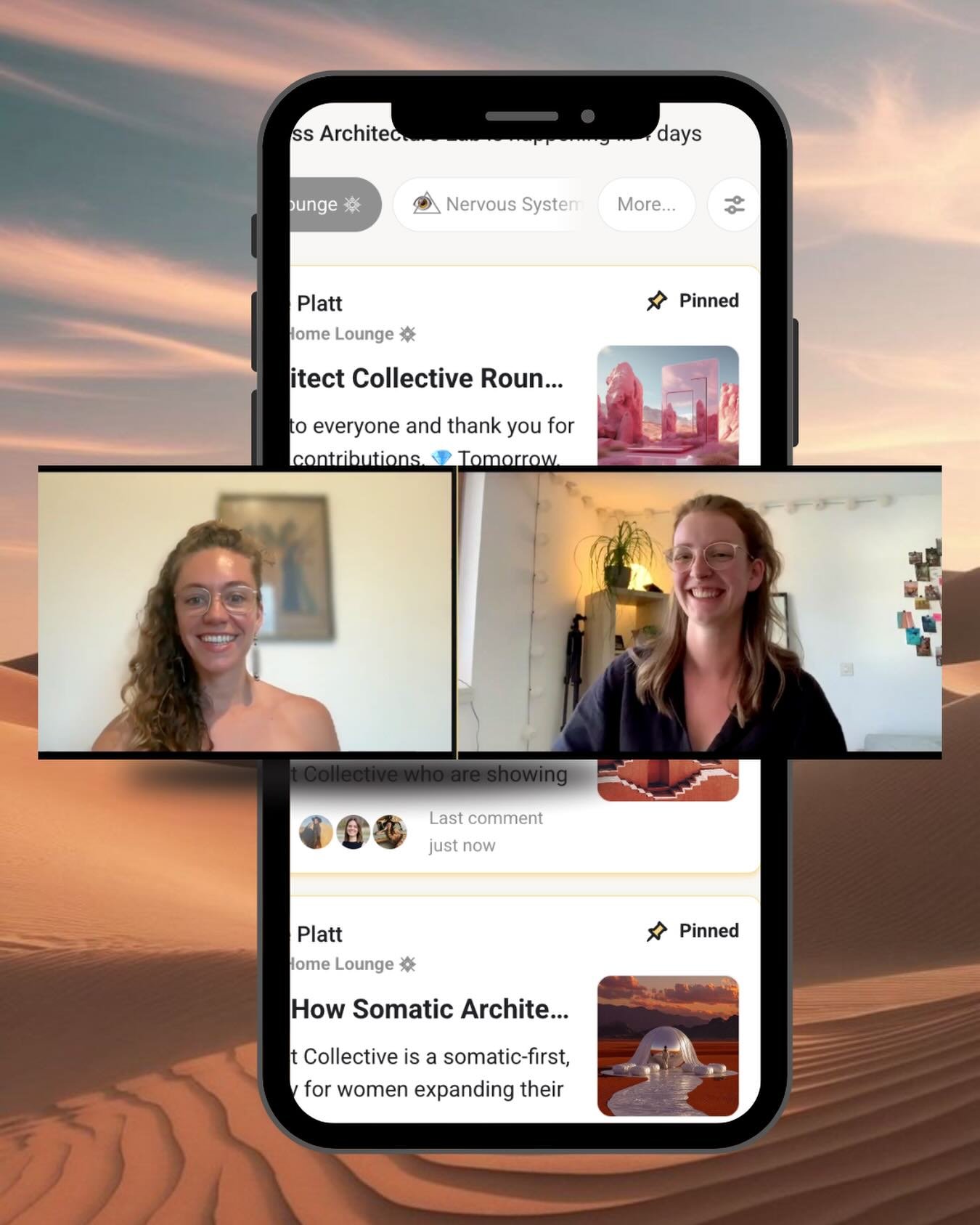 It&rsquo;s a privilege to collaborate with other women around the globe through the community I run and facilitate, Somatic Architect Collective 🪩 (link in bio to join us!) 🫦

I opened the space in February to bring women who are building their per