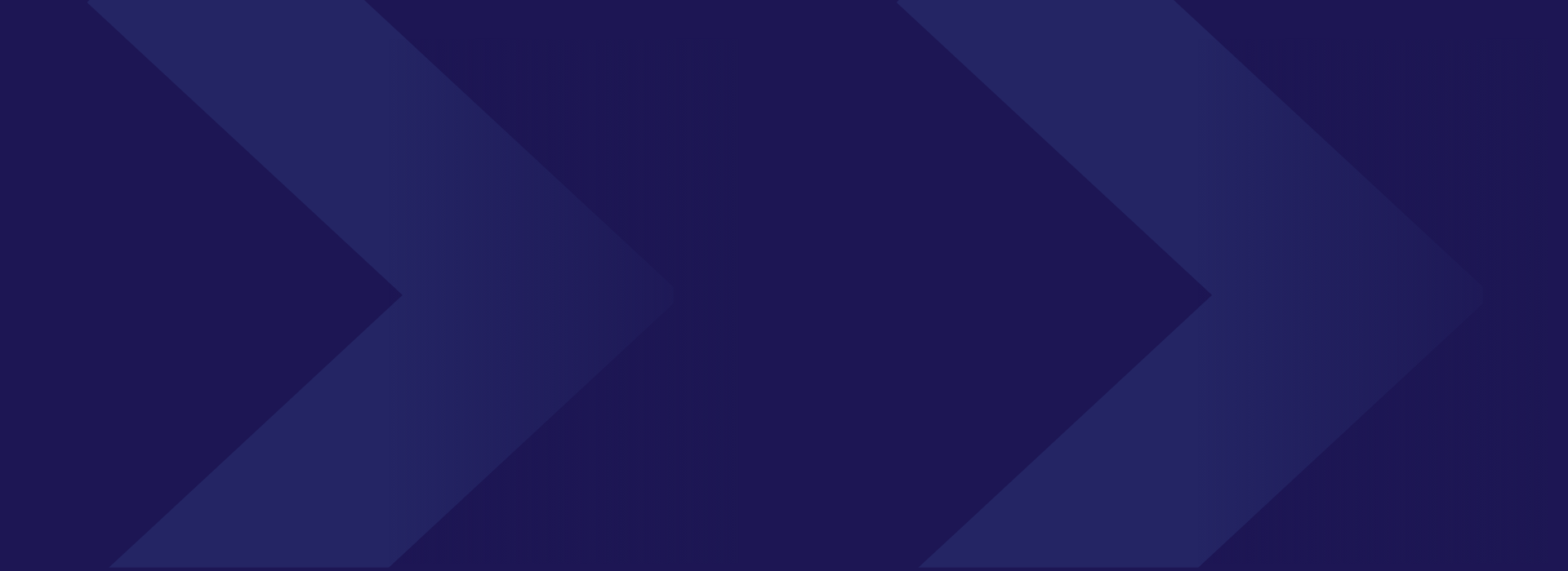 Two large, blue chevron arrows pointing to the right on a dark blue background for child welfare leadership.