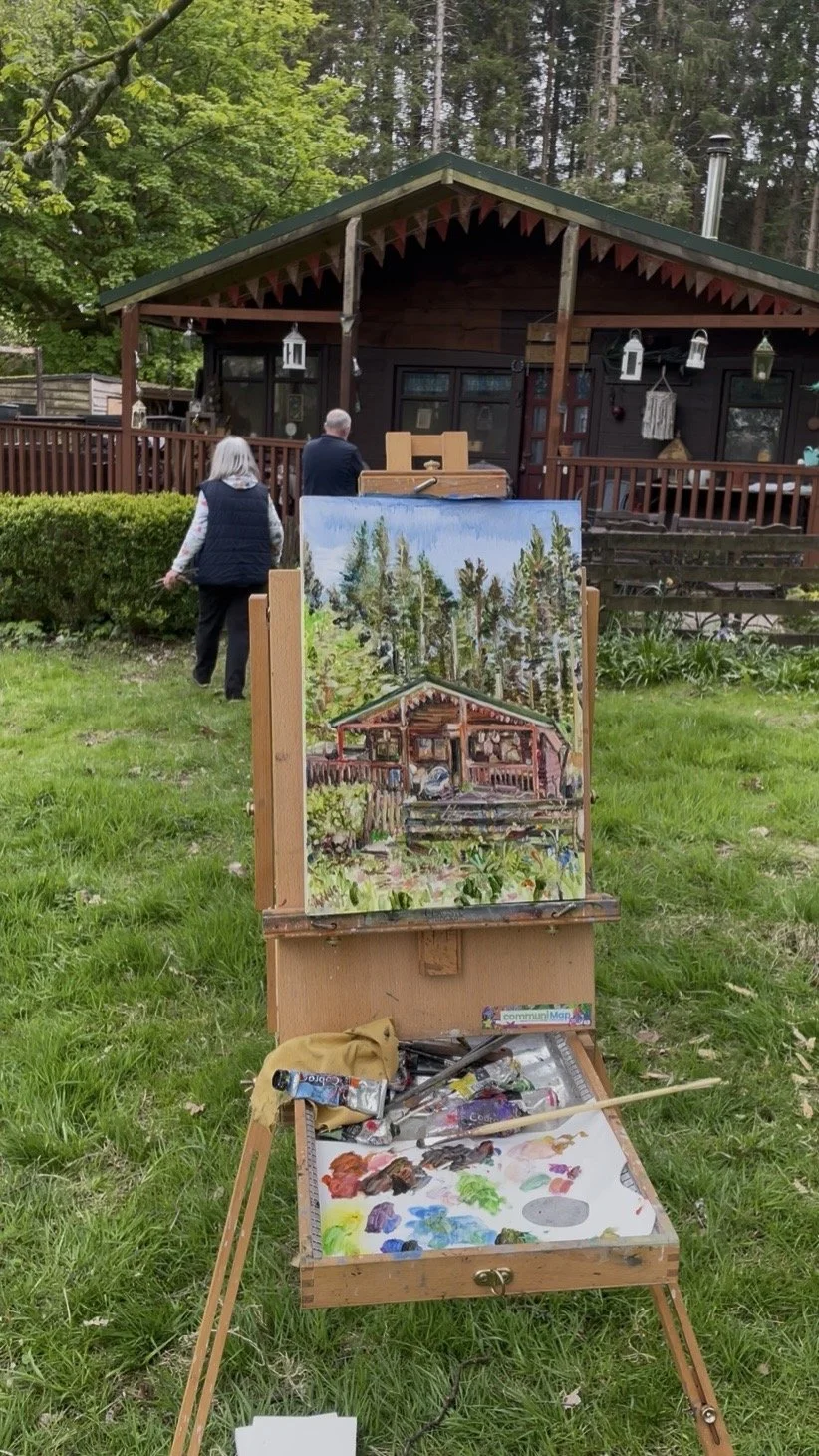 Liz and Alan's Carbeth Hut