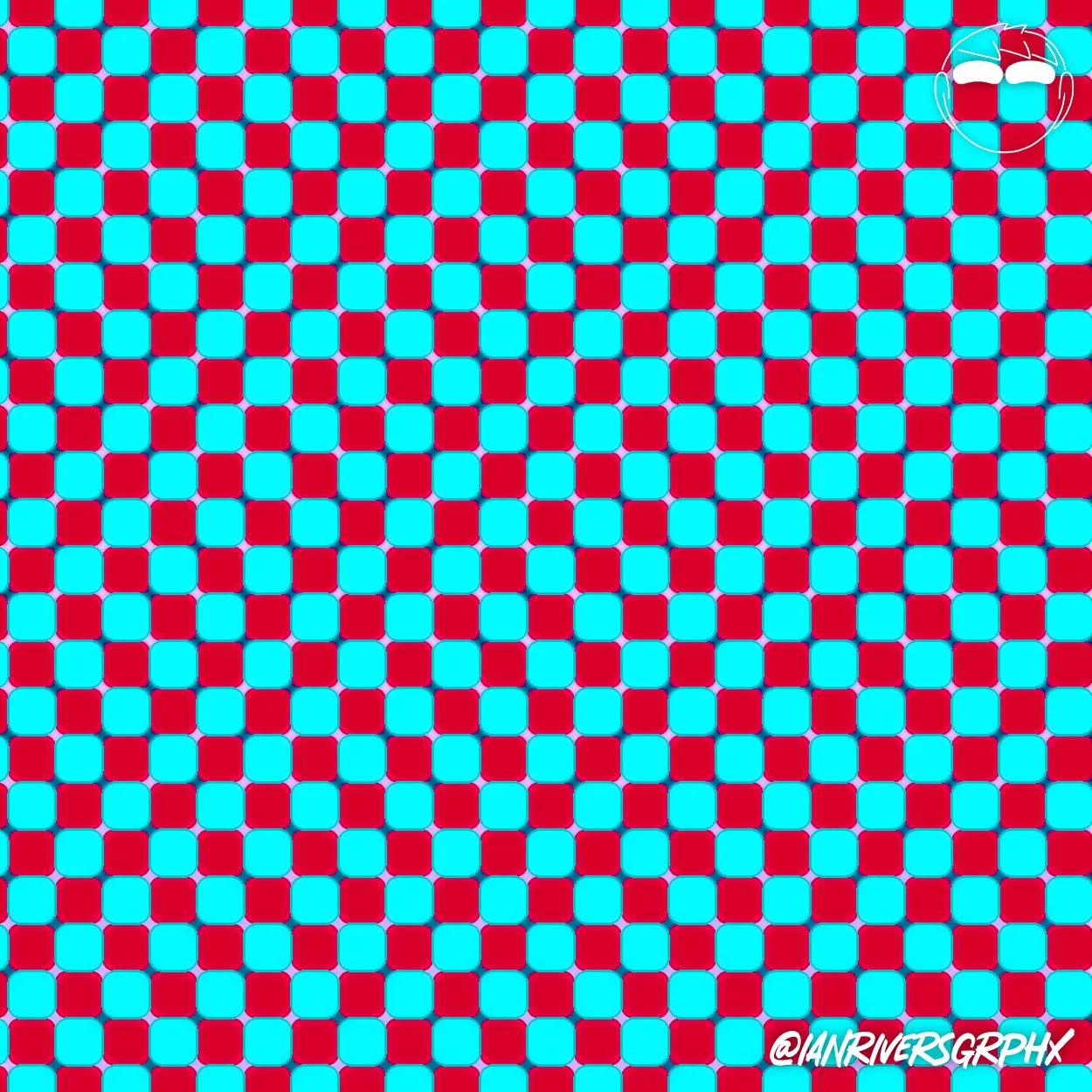 Waving Square Illusion