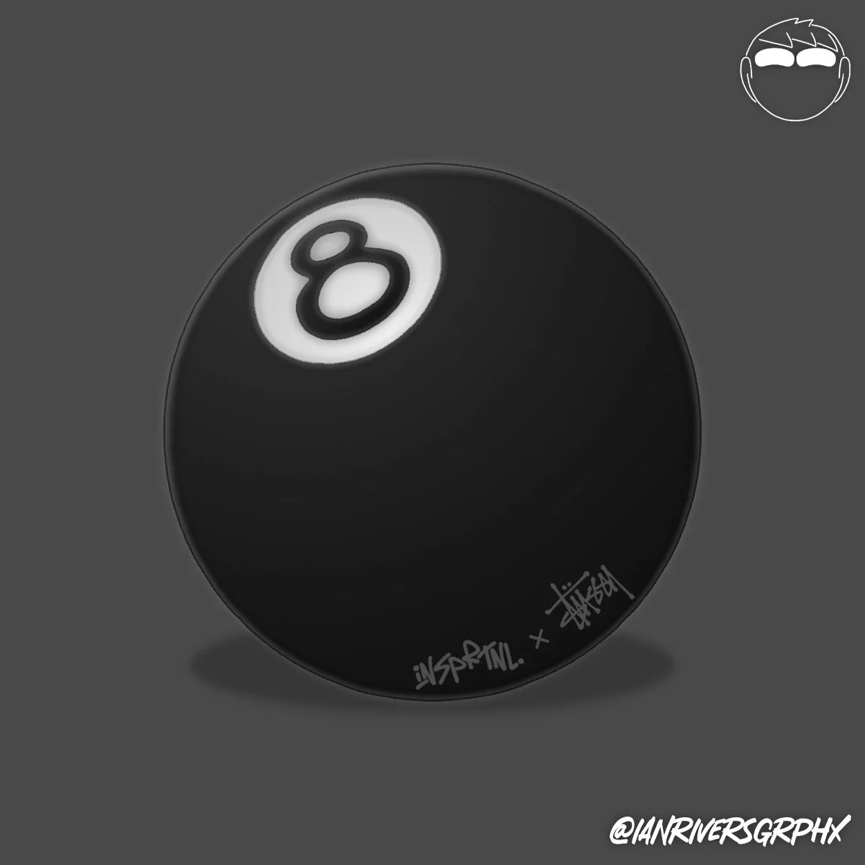 Stussy 8 Ball