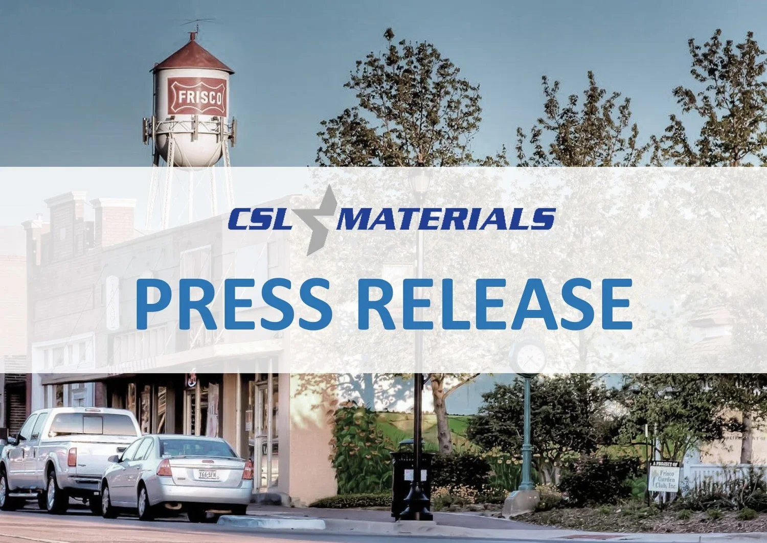 CSL Materials Announces Two Promotions in Oklahoma