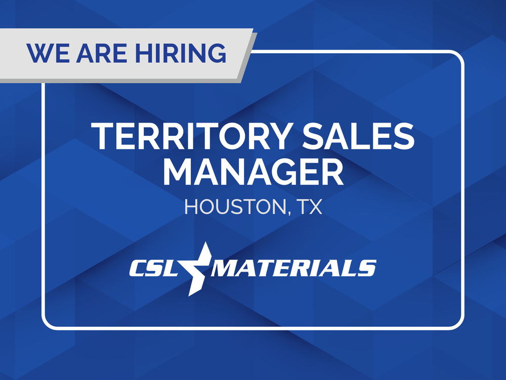 We are Hiring: Territory Sales Manager