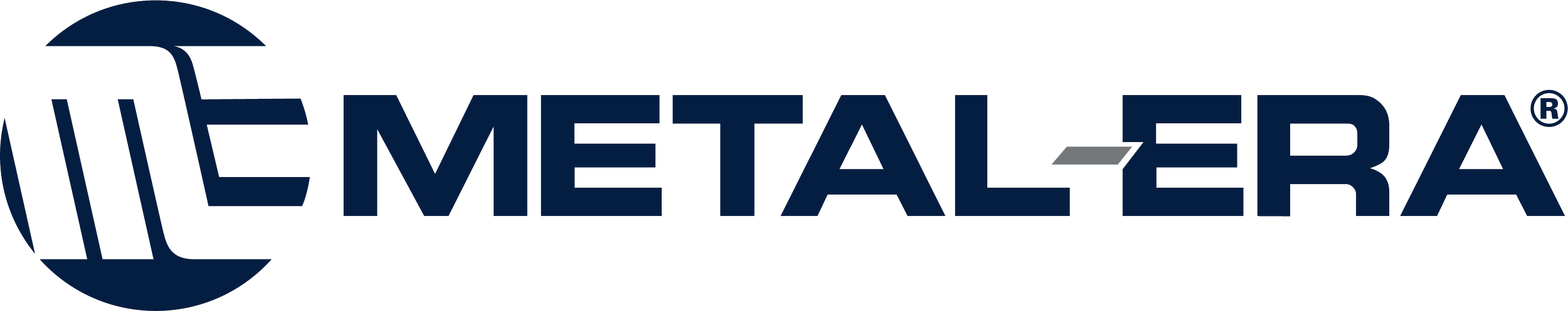 Logo for Metal Supermarkets with a circular metallic design and the text 'METAL SUPERMARKETS' in bold navy blue letters.