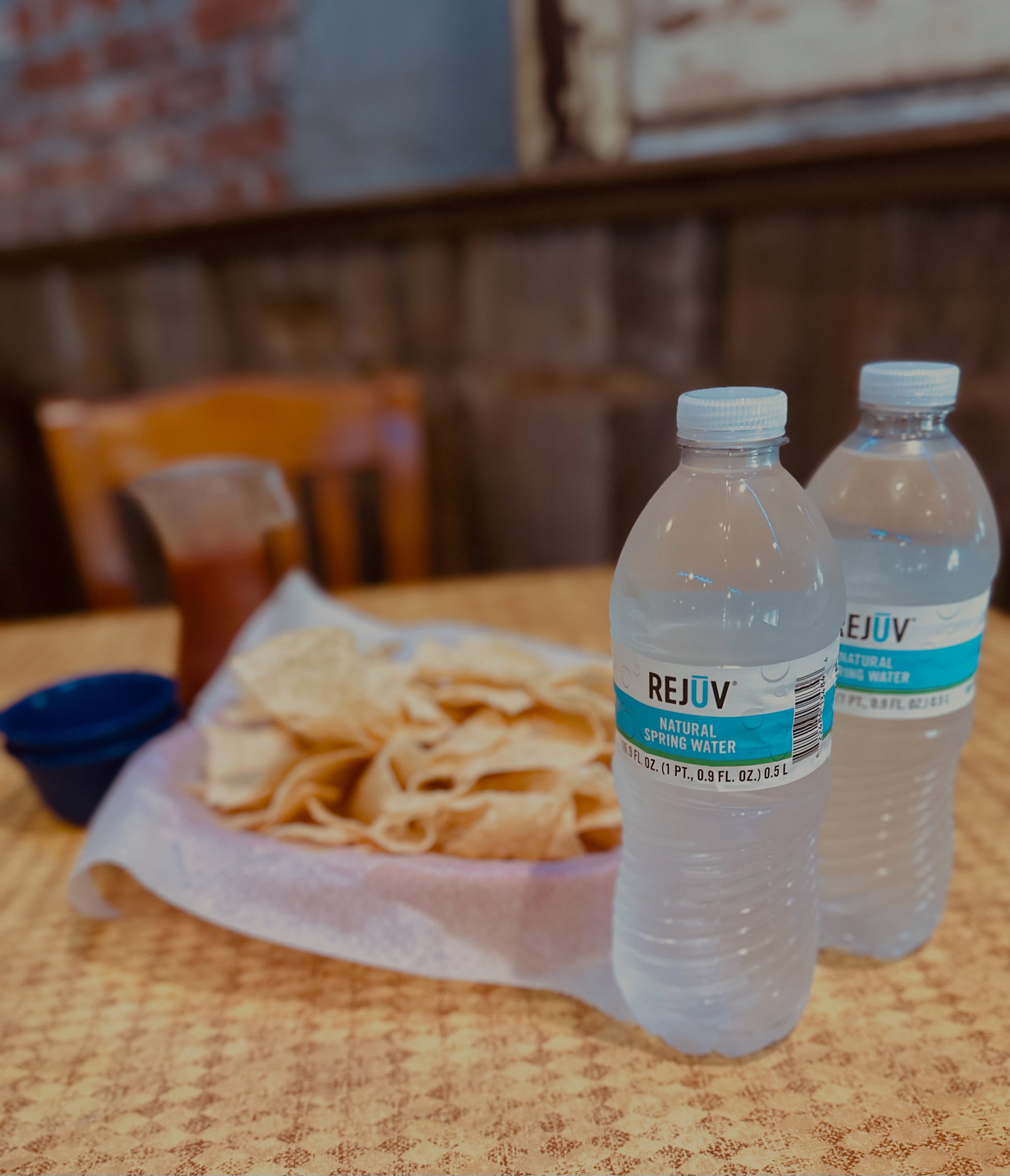 bottle water available at the oyster bar & grille