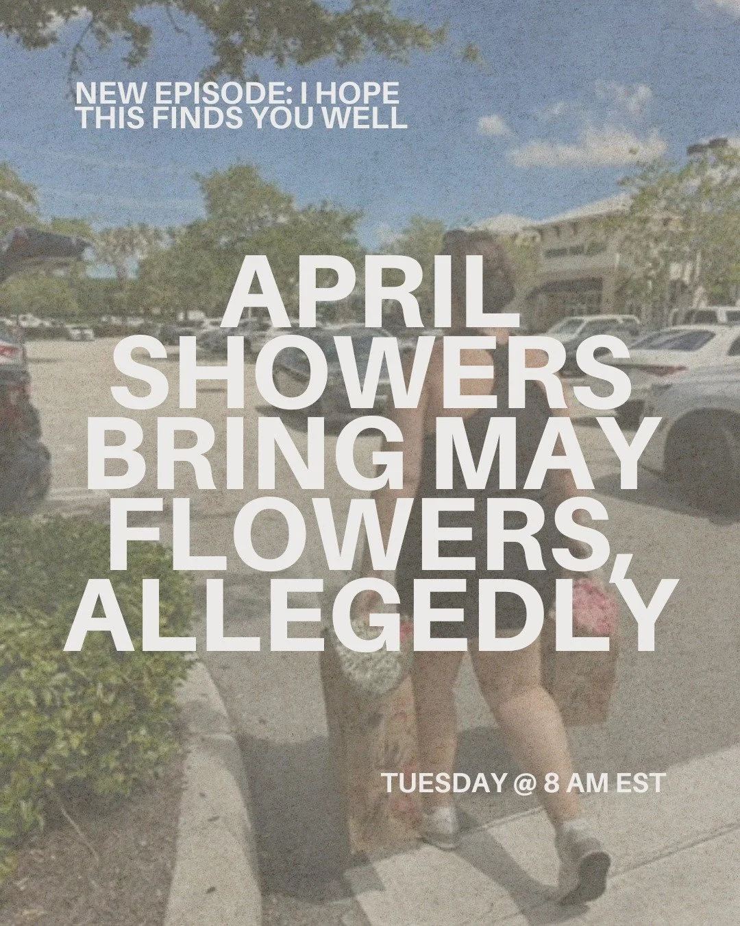 Do April Showers = May Flowers? Find out on my newest episode, where we unpack the last week of career chaos, pop culture phenomena, and more😅

#PostGradLife #LifeInYour20s #WellnessPodcast #StorytellingPodcast #GrowingUpOnline