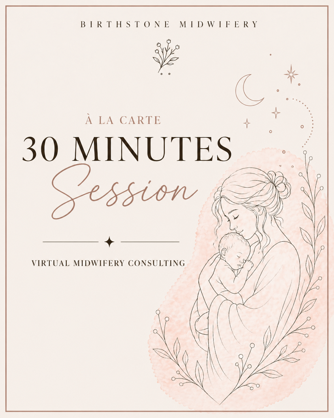 À La Carte Sessions: Virtual Midwifery Consulting