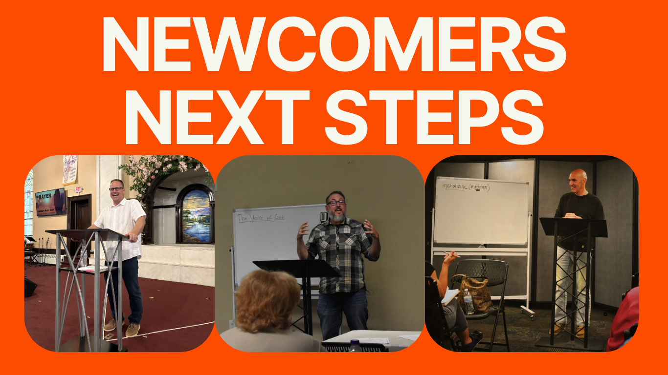 Newcomers NEXT STEPS Info Session