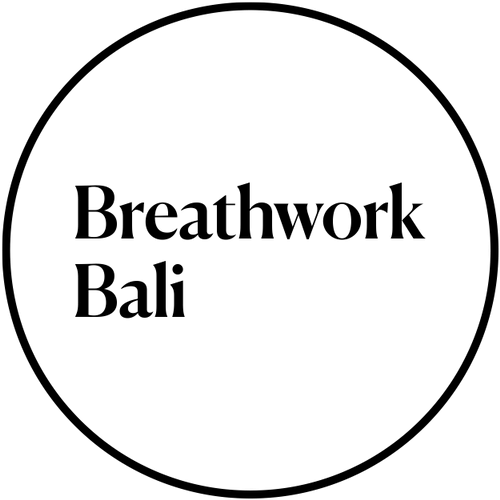 Logo with text 'Breathwork Bali' inside a circle