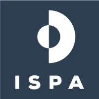 ISPA logo with a stylized white circle on a dark background.
