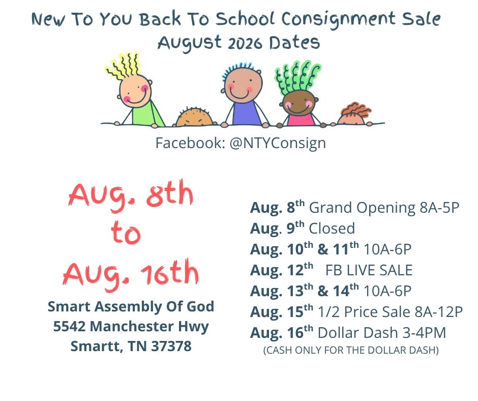 New To You Consignment Sale
