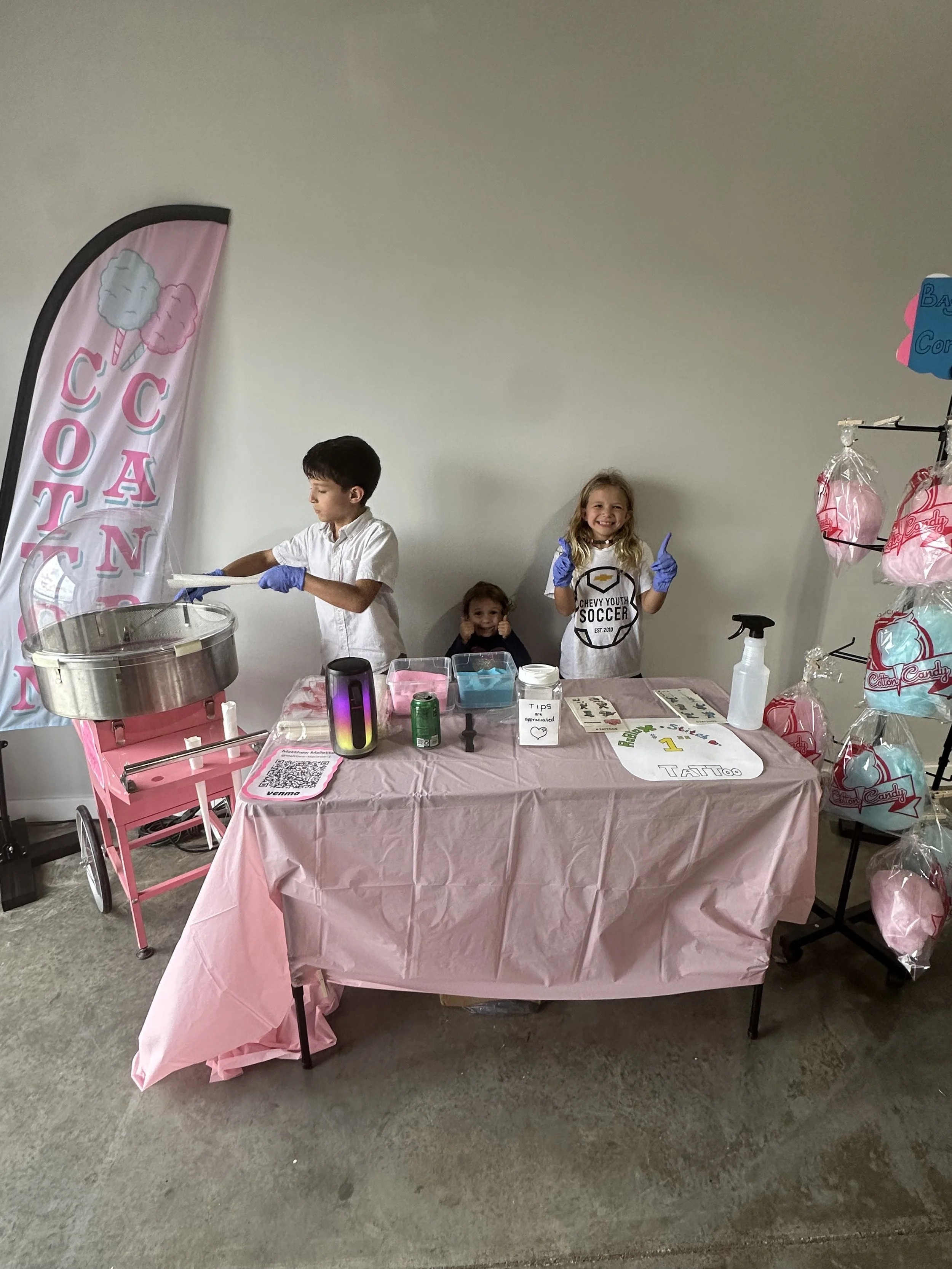 Cotton Candy Booth