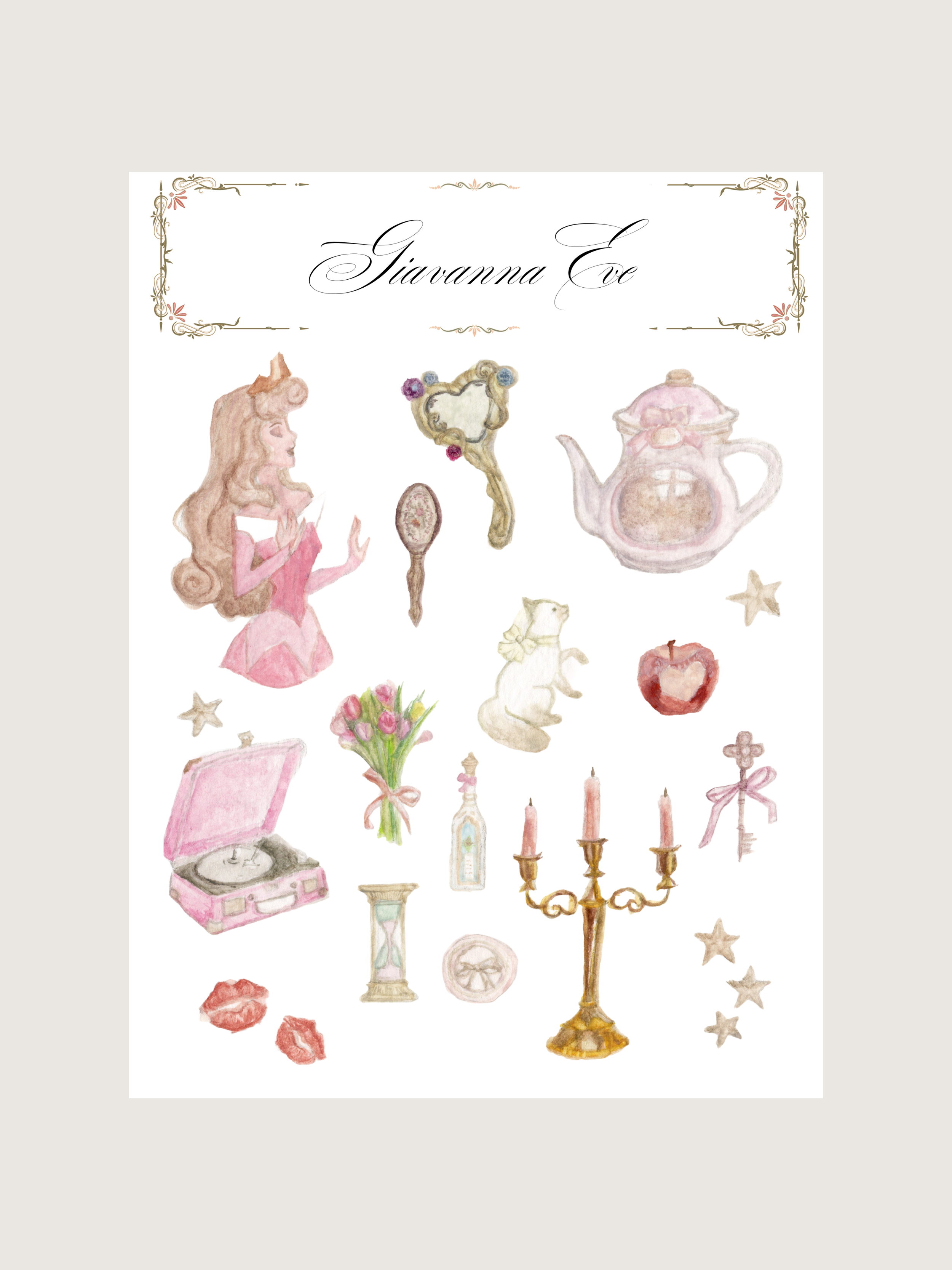 Sticker sheet