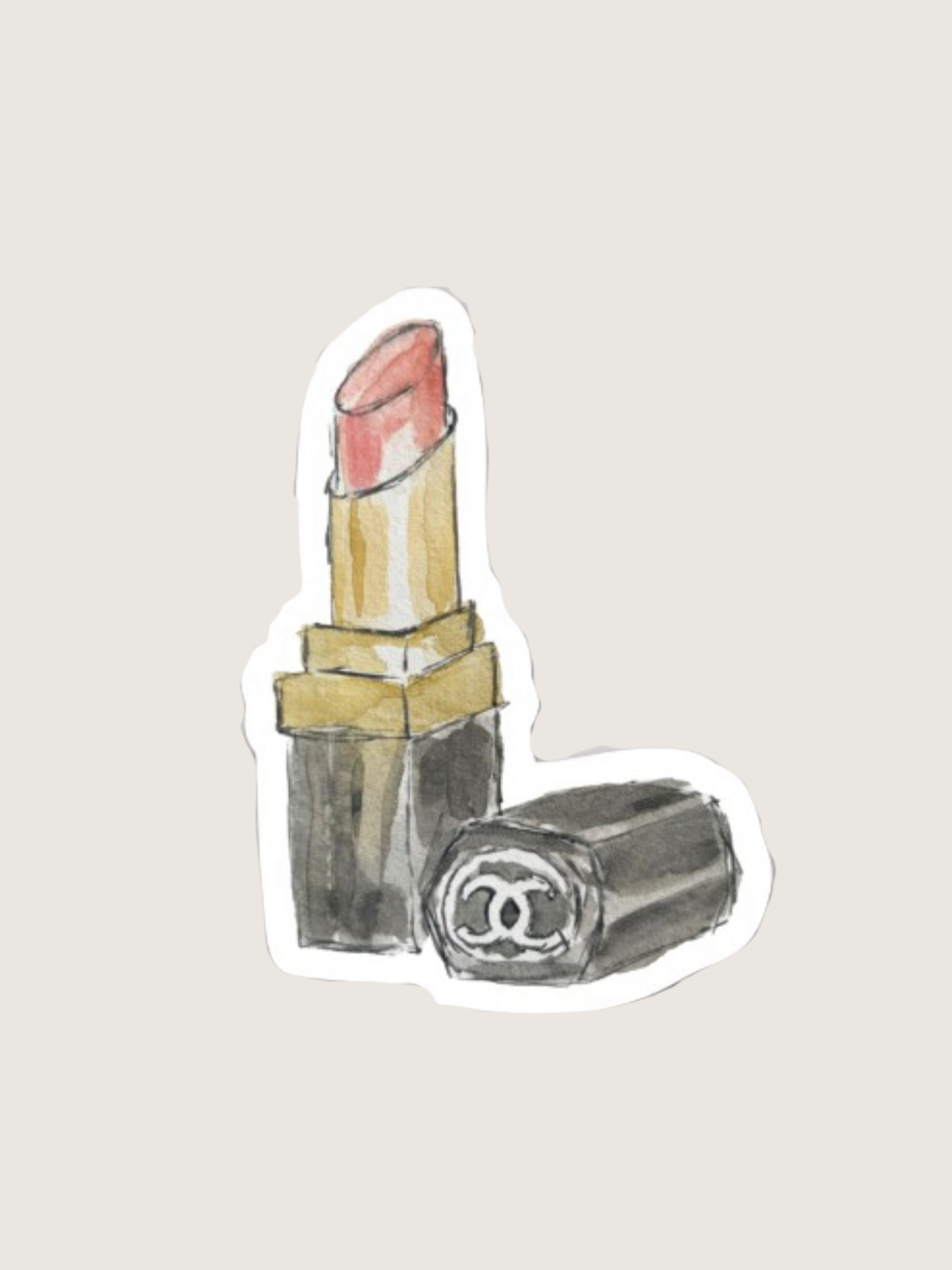 Lipstick Sticker