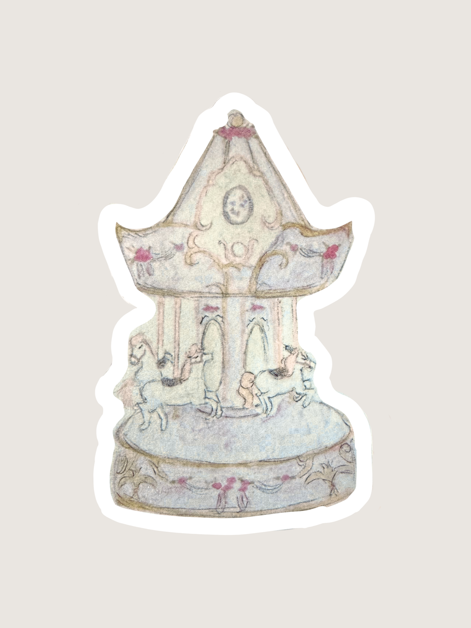 Carousel Sticker