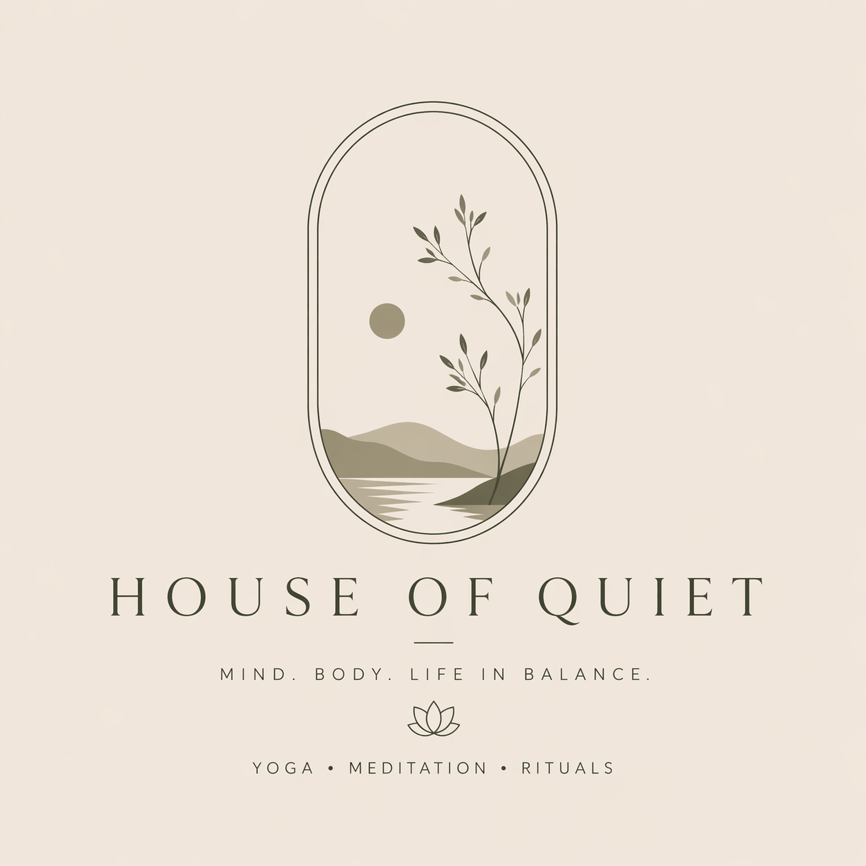 The House of Quiet- A business for those called to guide others through yoga, mindfulness, and intentional living.