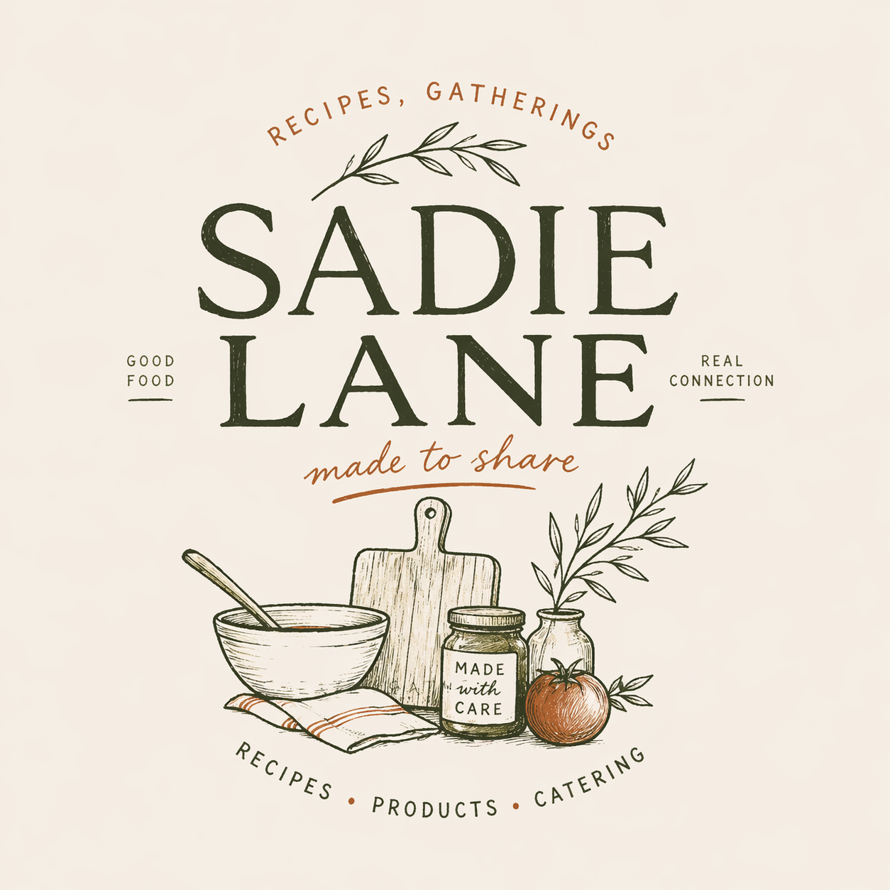 Sadie Lane- A business for cooks, hosts, and food lovers who want to turn recipes, experiences, and products into a brand.