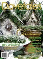 Artist, designer, Jo-Anne Coletti Magazine cover featuring a decorative frog with moss and twigs, and text promoting creativity and DIY projects.