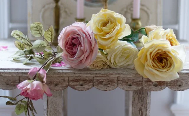 Vintage Faux Forever Roses