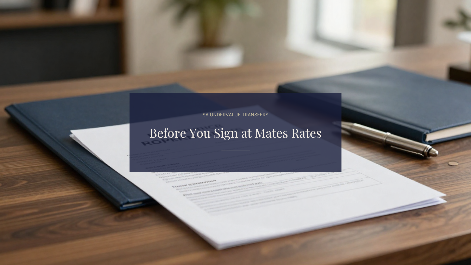 “Mates Rates” Property Transfers in SA – What You Should Know Before You Sign
