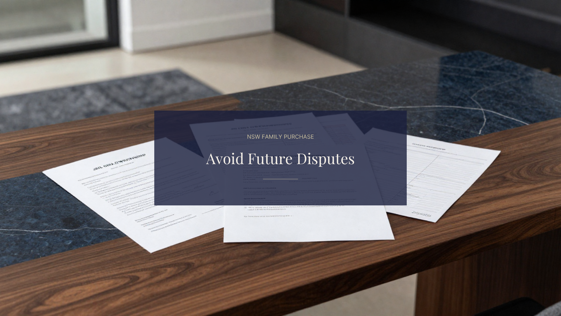 Buying With Family in NSW — Why Clear Agreements Matter Before You Sign