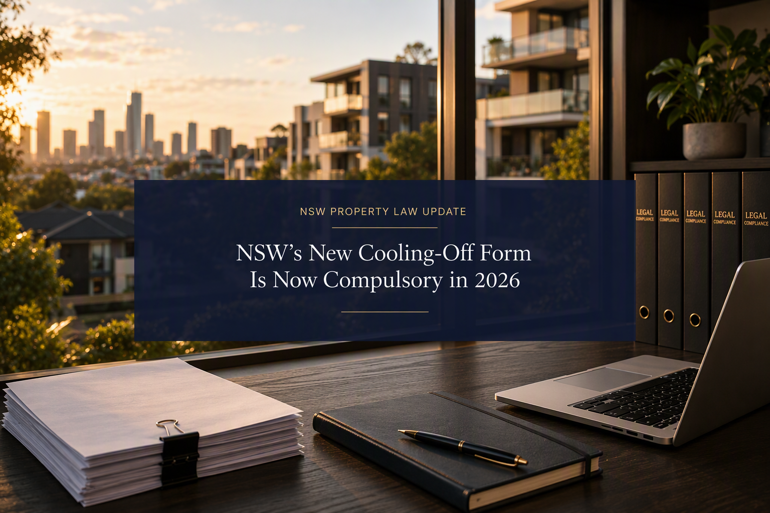 NSW’s New Cooling-Off Form Is Now Compulsory in 2026 