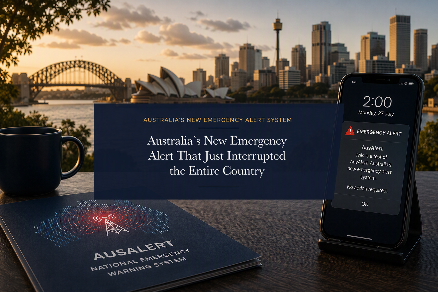 Australia's New Emergency Alert That Just Interrupted the Entire Country