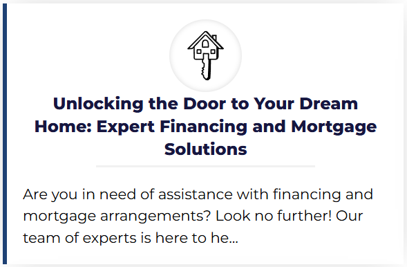 Image of a key unlocking a door, symbolizing expert financing and mortgage solutions for your dream home.