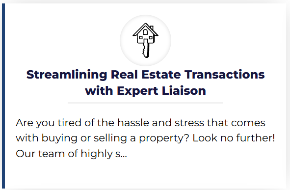 Expert Lisa streamlines real estate transactions, enhancing efficiency and clarity for clients in the property market.