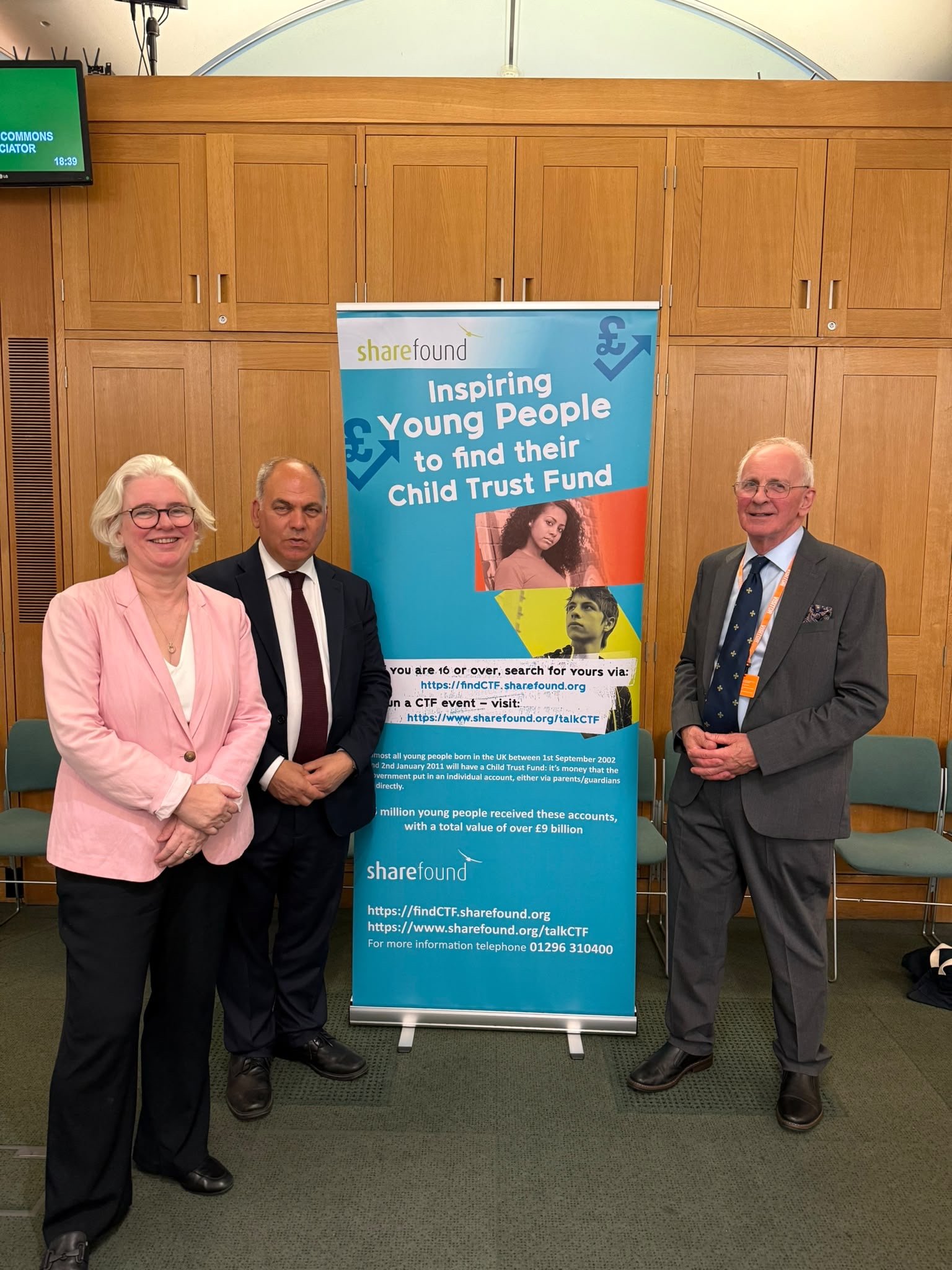 Parliamentary Event calling for Automatic Release at 21 for HMRC-allocated Child Trust Funds