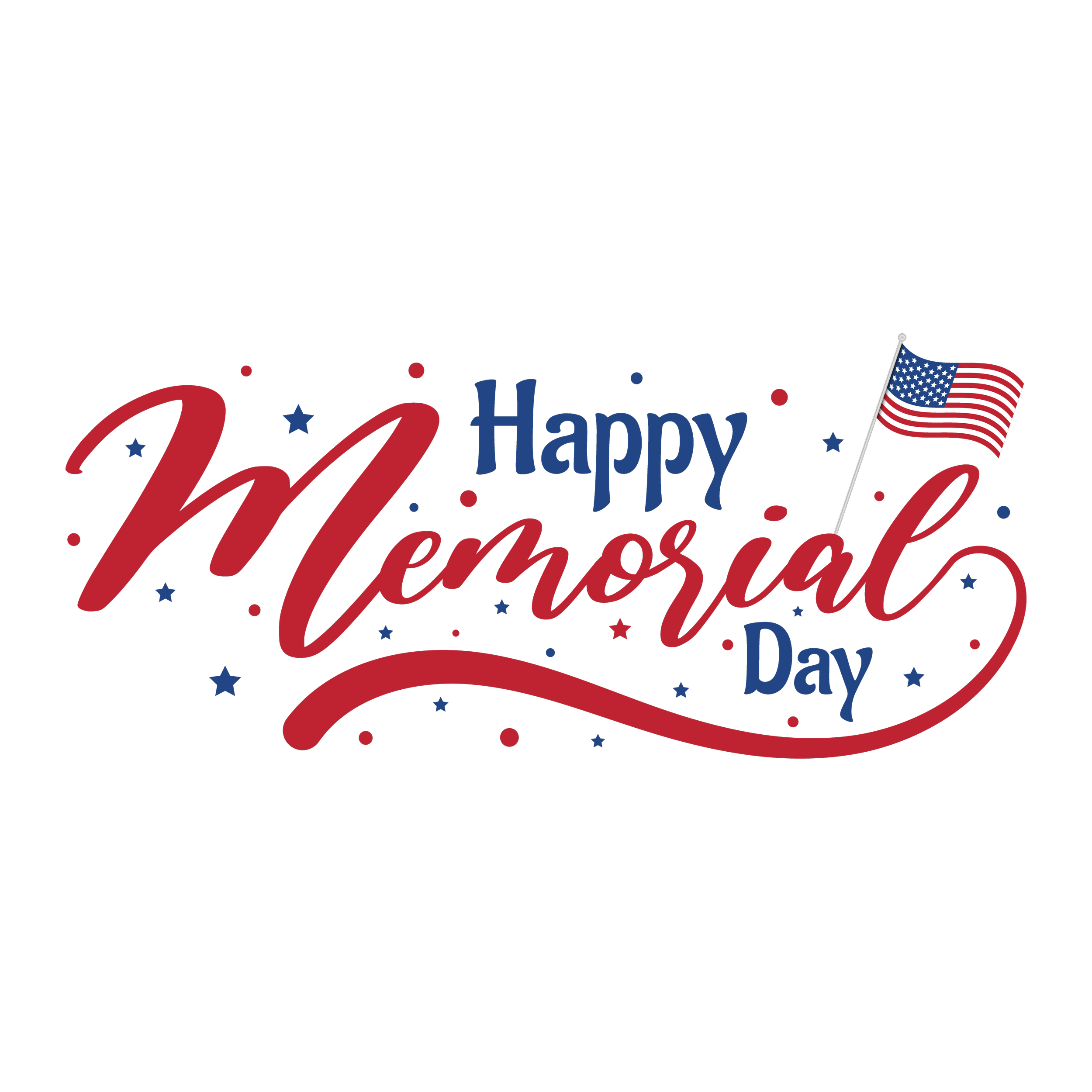 CLOSED - MEMORIAL DAY weekend