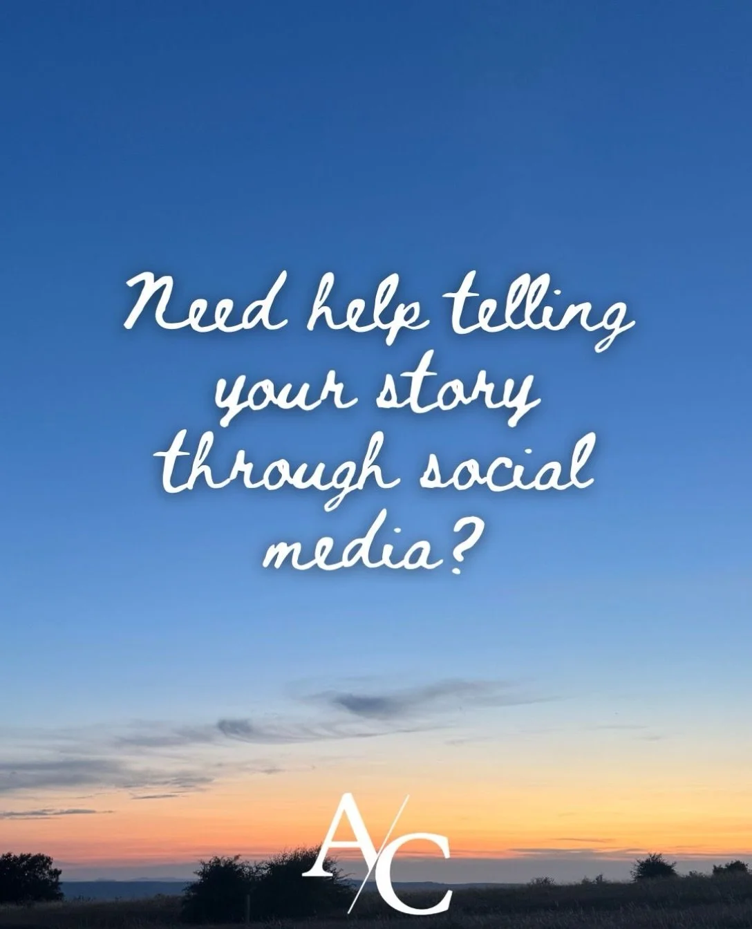 Social media is more than just posting content, it&rsquo;s about building relationships, earning trust and telling your story in a way that people remember.

Whether you&rsquo;re a small business or growing brand, consistent, authentic content helps 